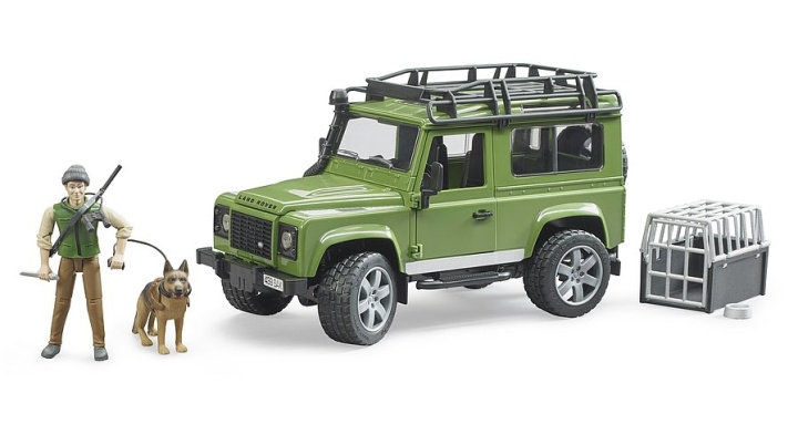 Bruder Land Rover Defender Station Wagon (02587) in the group TOYS, KIDS & BABY PRODUCTS / Toys / Toy cars at TP E-commerce Nordic AB (C94654)