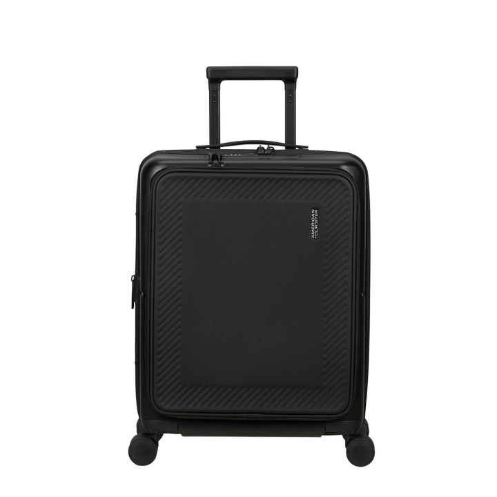 American Tourister Suitcase DashPop Spinner 55/23 Front Pocket Laptop True Black in the group Sport, leisure & Hobby / Travel accessories / Suitcases at TP E-commerce Nordic AB (C94700)