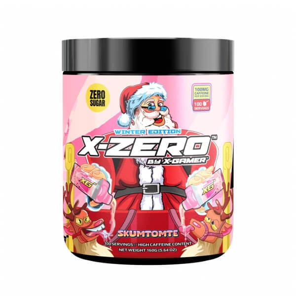 X-GAMER Energy Drink Powder X-Zero 160 gram Skumtomte in the group COMPUTERS & PERIPHERALS / GAMING / Energydrinks for gamers at TP E-commerce Nordic AB (C94709)