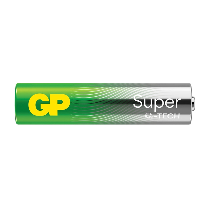 GP Battery Super Alkaline AAA LR03 4-Pack in the group HOME ELECTRONICS / Batteries & Chargers / Batteries / AAA at TP E-commerce Nordic AB (C94736)