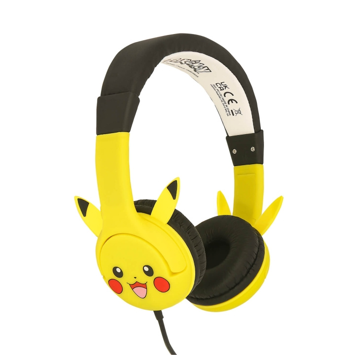 Pokémon Headphones POKEMON With Ears On-Ear Wired 85dB in the group HOME ELECTRONICS / Audio & Picture / Headphones & Accessories / Headphones at TP E-commerce Nordic AB (C94772)