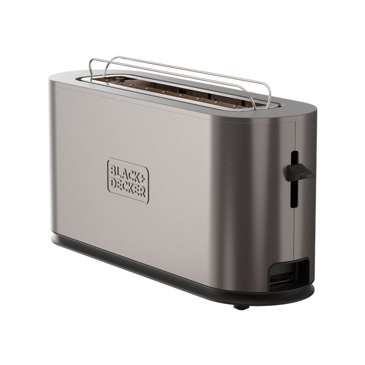 BLACK+DECKER Toaster Toaster Long Slot 1000W Inox in the group HOME, HOUSEHOLD & GARDEN / Household appliances / Toasters & Bread grills / Toasters at TP E-commerce Nordic AB (C94776)