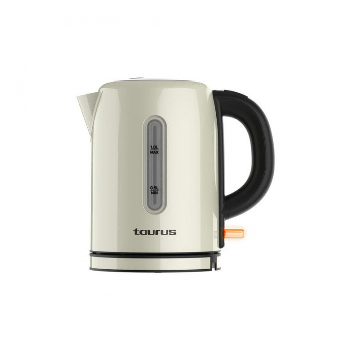 Taurus Kettle 2200W Vintage Cream 1L in the group HOME, HOUSEHOLD & GARDEN / Household appliances / Water & Juice / Kettles at TP E-commerce Nordic AB (C94790)