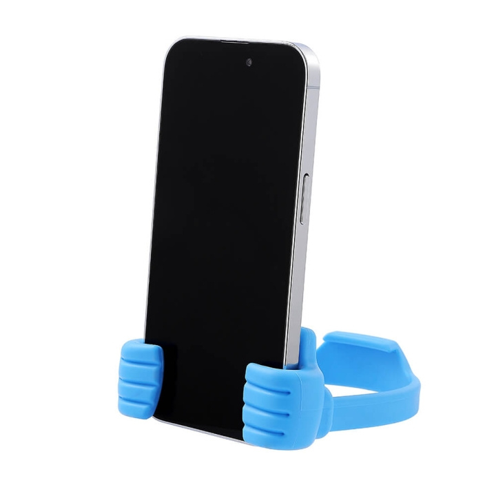 Gear Desktop Holder Mobile Phone Light Blue in the group SMARTPHONE & TABLETS / Other accessories / Popsockets at TP E-commerce Nordic AB (C94809)