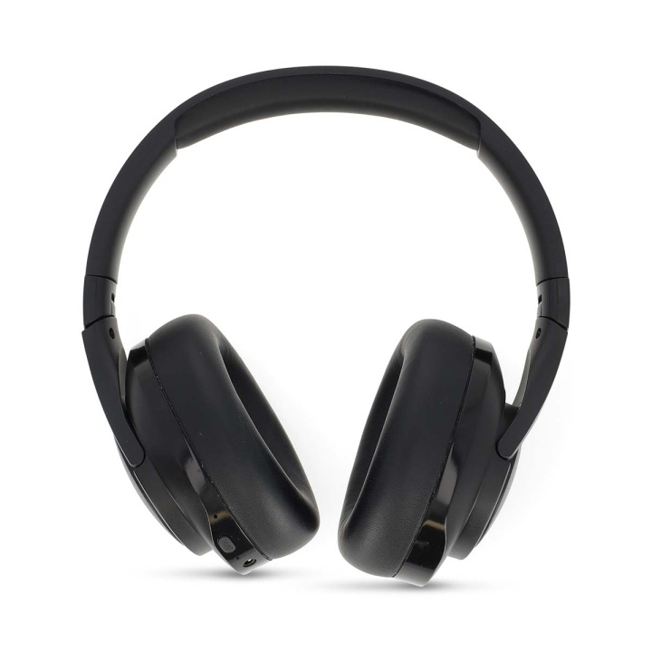 Nedis Wireless Over-Ear Headphones | Battery play time: 28 hrs | Built-in microphone | Press Control | Voice control support | Volume control | Black in the group HOME ELECTRONICS / Audio & Picture / Headphones & Accessories / Headphones at TP E-commerce Nordic AB (C94836)