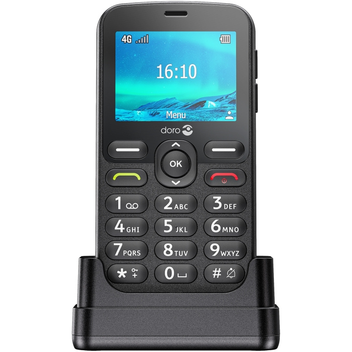 Doro 1881 4G Svart in the group SMARTPHONE & TABLETS / Mobile phones & smartphones at TP E-commerce Nordic AB (C94872)