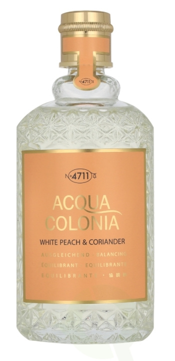 4711 Acqua Colonia White Peach & Coriander Edc Spray 170 ml in the group BEAUTY & HEALTH / Fragrance & Perfume / Perfumes / Unisex at TP E-commerce Nordic AB (C94942)