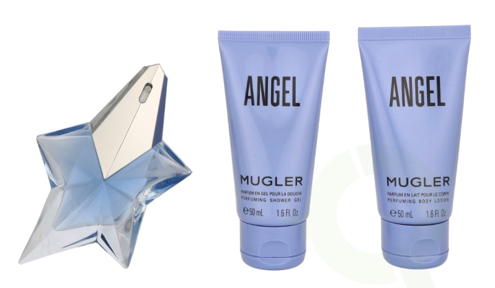 Thierry Mugler Angel Giftset 125 ml Edp Spray 25ml/Lotion 50ml/Shower Gel 50ml in the group BEAUTY & HEALTH / Gift sets / Gift sets for her at TP E-commerce Nordic AB (C94968)