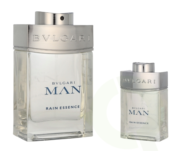 Bvlgari Man Rain Essence Giftset 115 ml Edp Spray 100ml/Edp Spray 15ml in the group BEAUTY & HEALTH / Gift sets / Gift sets for him at TP E-commerce Nordic AB (C94997)