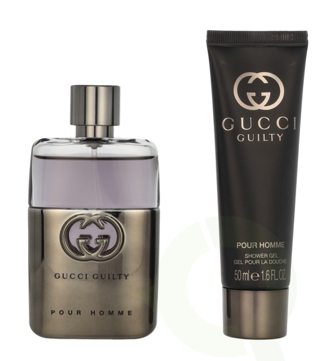 Gucci Guilty Pour Homme Giftset 100 ml Edt Spray 50ml/Shower Gel 50ml in the group BEAUTY & HEALTH / Gift sets / Gift sets for him at TP E-commerce Nordic AB (C95002)