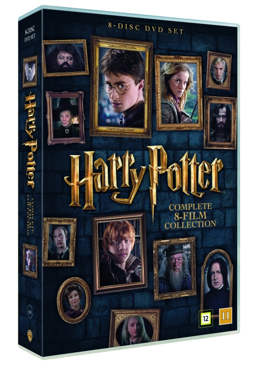 Harry Potter : The Complete 8-film Collection (8-disc) - DVD in the group HOME ELECTRONICS / Audio & Picture / TV & Accessories / Movies / DVD at TP E-commerce Nordic AB (C95045)