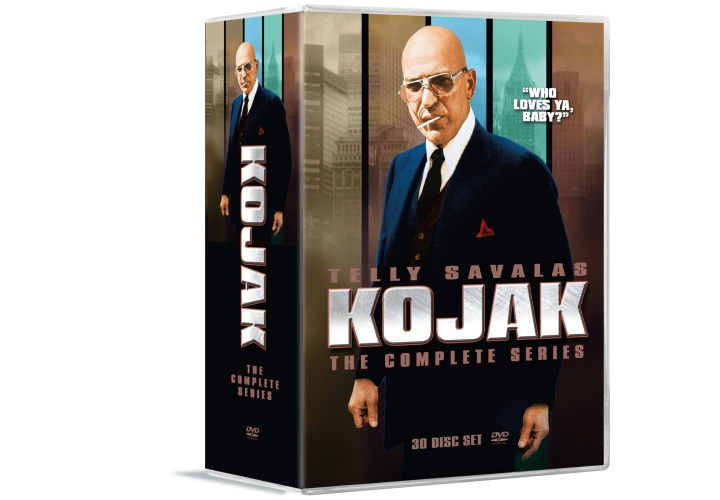 Kojak Season Complete S1-5 in the group HOME ELECTRONICS / Audio & Picture / TV & Accessories / Movies / DVD at TP E-commerce Nordic AB (C95090)