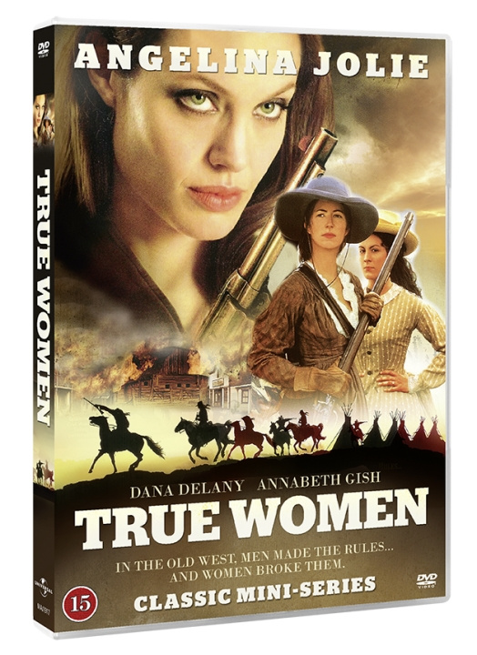 True Women (mini-series) DVD - starring Angelina Jolie, Dana Delany and Annabeth Gish in the group HOME ELECTRONICS / Audio & Picture / TV & Accessories / Movies / DVD at TP E-commerce Nordic AB (C95154)