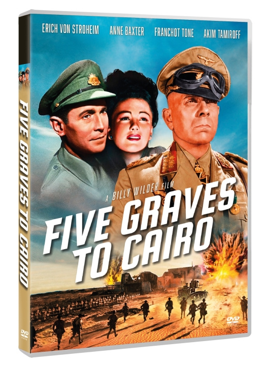 Five Graves to Cairo in the group HOME ELECTRONICS / Audio & Picture / TV & Accessories / Movies / DVD at TP E-commerce Nordic AB (C95296)