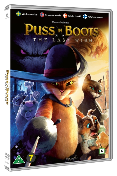 Puss in Boots: The Last Wish (DVD) in the group HOME ELECTRONICS / Audio & Picture / TV & Accessories / Movies / DVD at TP E-commerce Nordic AB (C95340)