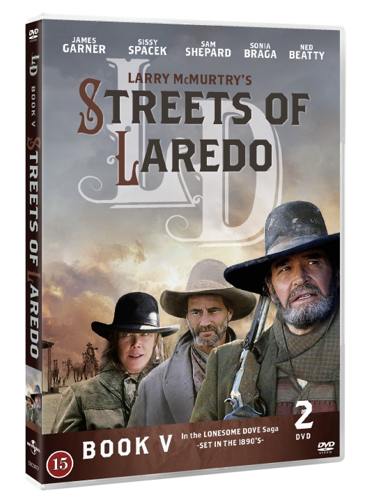 Streets Of Laredo (Mini series – 2 DVD box - book V) in the group HOME ELECTRONICS / Audio & Picture / TV & Accessories / Movies / DVD at TP E-commerce Nordic AB (C95344)