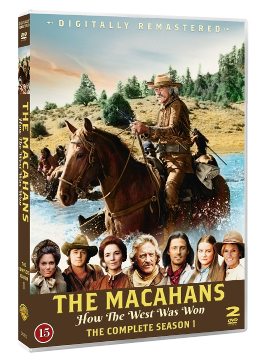 The Macahans - How The West Was Won season 1 in the group HOME ELECTRONICS / Audio & Picture / TV & Accessories / Movies / DVD at TP E-commerce Nordic AB (C95396)