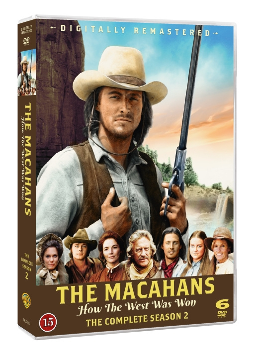 The Macahans - How The West Was Won season 2 in the group HOME ELECTRONICS / Audio & Picture / TV & Accessories / Movies / DVD at TP E-commerce Nordic AB (C95397)