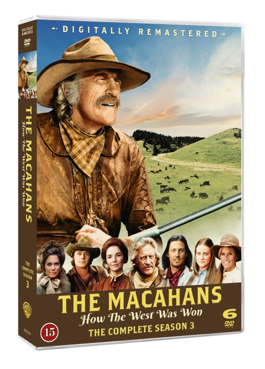 The Macahans - How The West Was Won season 3 in the group HOME ELECTRONICS / Audio & Picture / TV & Accessories / Movies / DVD at TP E-commerce Nordic AB (C95398)