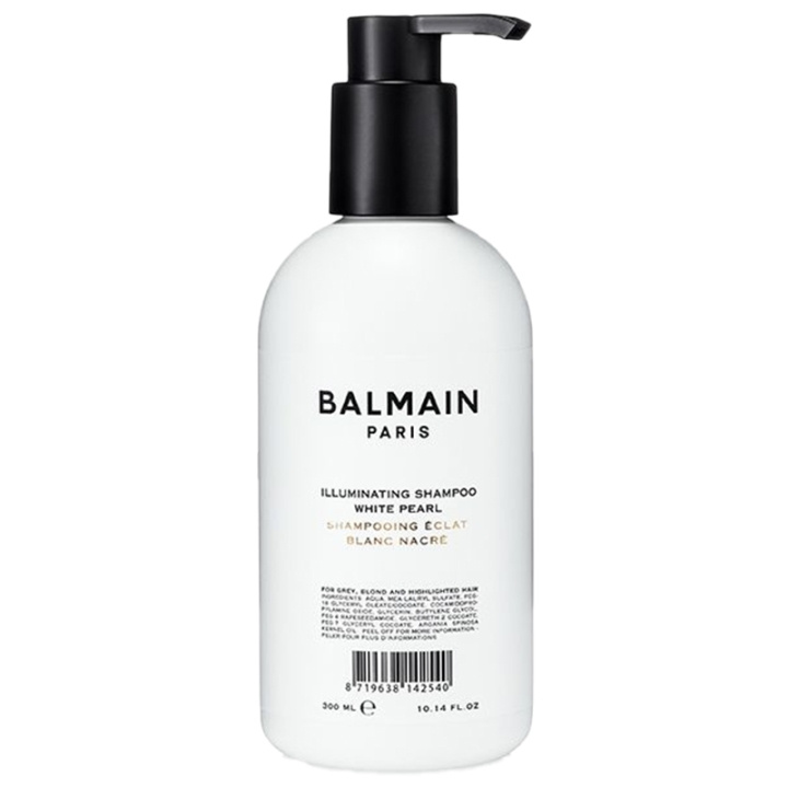 Balmain Illuminating Shampoo White Pearl 300ml in the group BEAUTY & HEALTH / Hair & Styling / Hair care / Hair Dye / Silver shampoo at TP E-commerce Nordic AB (C95499)