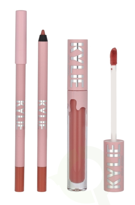 Kylie Jenner Kylie By Kylie Jenner Matte Lip Kit 4.1 ml #354 - Matte Liquid Lipstick 3ml/Lip Liner 1,1gr in the group BEAUTY & HEALTH / Makeup / Lips / Lipstick at TP E-commerce Nordic AB (C95693)