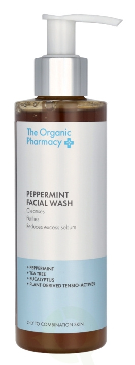 The Organic Pharmacy Peppermint Facial Wash 200 ml in the group BEAUTY & HEALTH / Skin care / Face / Cleaning at TP E-commerce Nordic AB (C95701)