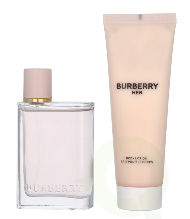 Burberry Her Giftset 125 ml Edp Spray 50ml/Body Lotion 75ml in the group BEAUTY & HEALTH / Gift sets / Gift sets for her at TP E-commerce Nordic AB (C95718)