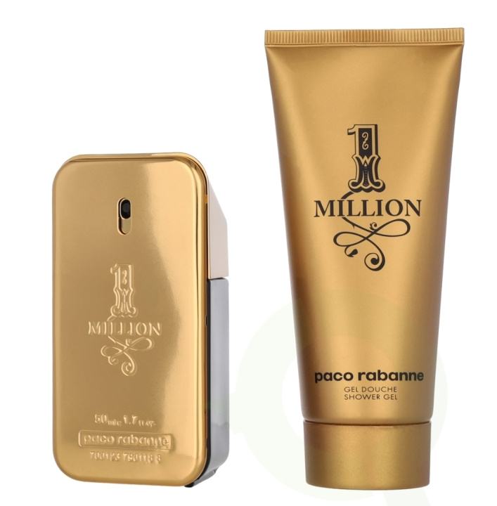 Paco Rabanne 1 Million Giftset 150 ml Edt Spray 50ml/Shower Gel 100ml in the group BEAUTY & HEALTH / Gift sets / Gift sets for him at TP E-commerce Nordic AB (C95719)