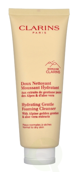 Clarins Hydrating Gentle Foaming Cleanser 125 ml Normal To Dry Skin in the group BEAUTY & HEALTH / Skin care / Face / Cleaning at TP E-commerce Nordic AB (C95729)