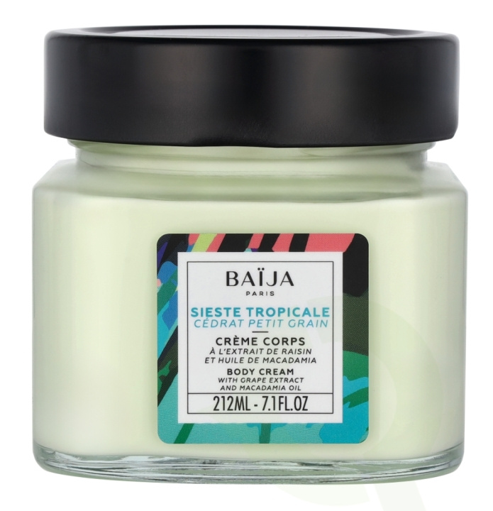 Baija Paris Baija Sieste Tropicale Body Cream 212 ml Citron Petit Grain in the group BEAUTY & HEALTH / Skin care / Body health / Body lotion at TP E-commerce Nordic AB (C95746)