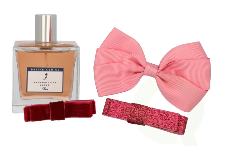 Jacadi Mademoiselle Petite Cerise Giftset 100 ml Edt Spray 100ml/3x Hair Clips - For Kids in the group BEAUTY & HEALTH / Gift sets / Gift sets for her at TP E-commerce Nordic AB (C95768)