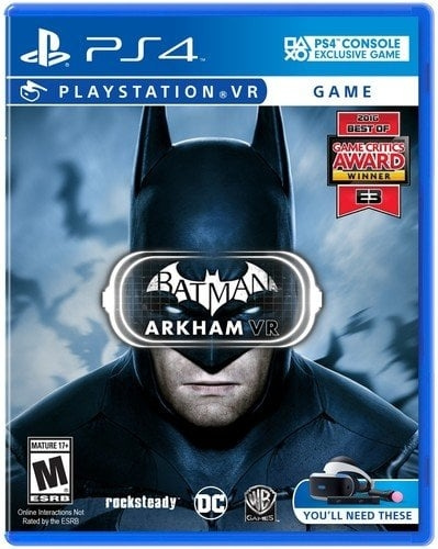 BATMAN : Arkham VR (Import) (PS4) in the group HOME ELECTRONICS / Game consoles & Accessories / Sony PlayStation 4 / Games at TP E-commerce Nordic AB (C95873)