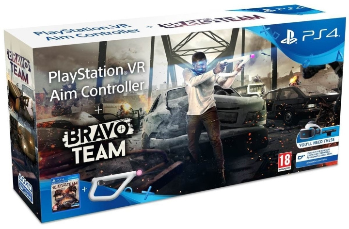 Bravo Team (VR) with Aim Controller (PS4) in the group HOME ELECTRONICS / Game consoles & Accessories / Sony PlayStation 4 / Games at TP E-commerce Nordic AB (C95876)