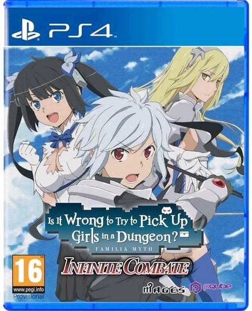 PQube Is It Wrong to Pick Up Girls in a Dungeon: Infinite Combate in the group HOME ELECTRONICS / Game consoles & Accessories / Sony PlayStation 4 / Games at TP E-commerce Nordic AB (C95926)