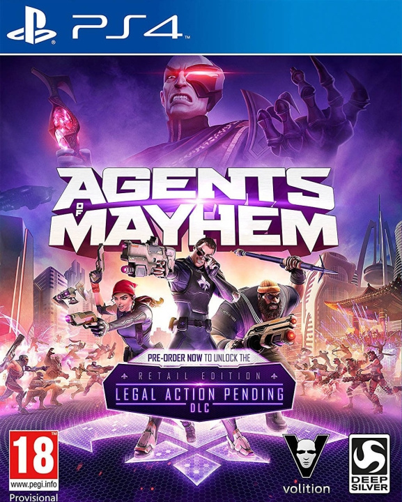 Agents of Mayhem Retail Edition (PS4) in the group HOME ELECTRONICS / Game consoles & Accessories / Sony PlayStation 4 / Games at TP E-commerce Nordic AB (C95962)