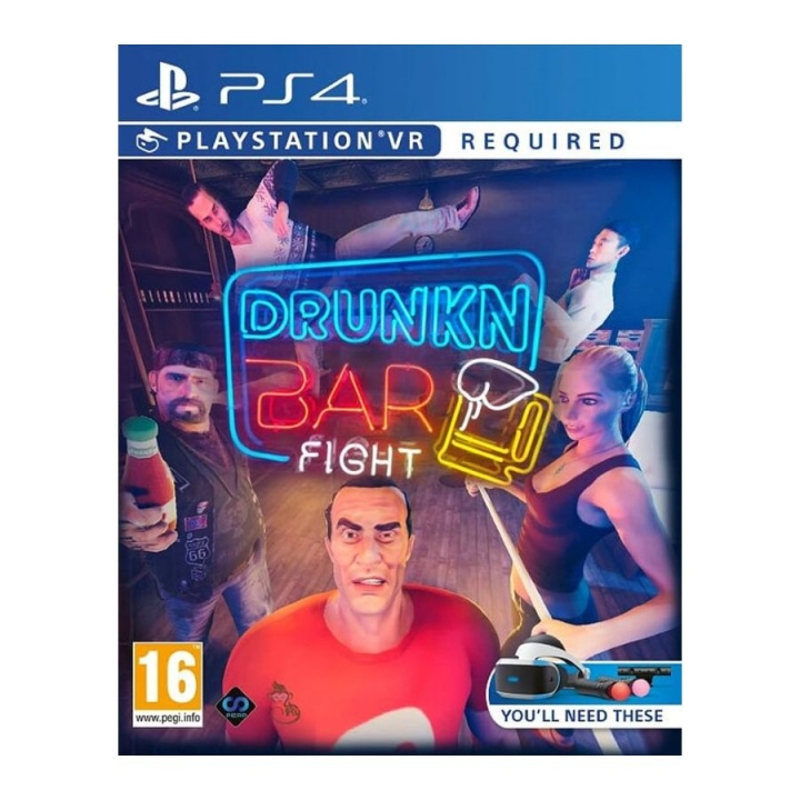 Perp Games Drunkn Bar Fight (VR) in the group HOME ELECTRONICS / Game consoles & Accessories / Sony PlayStation 4 / Games at TP E-commerce Nordic AB (C95968)