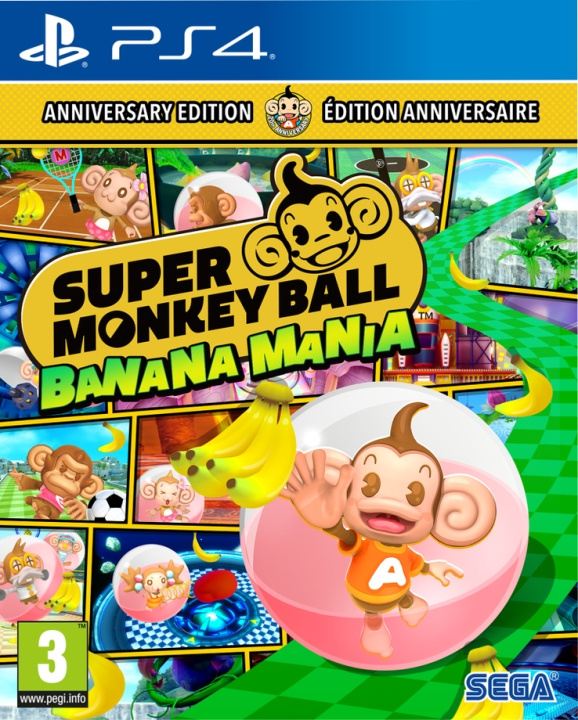 Super Monkey Ball Banana Mania (PS4) in the group HOME ELECTRONICS / Game consoles & Accessories / Sony PlayStation 4 / Games at TP E-commerce Nordic AB (C96017)