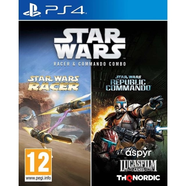 Star Wars Episode 1 Racer & Republic Commando Collection (PS4) in the group HOME ELECTRONICS / Game consoles & Accessories / Sony PlayStation 4 / Games at TP E-commerce Nordic AB (C96049)