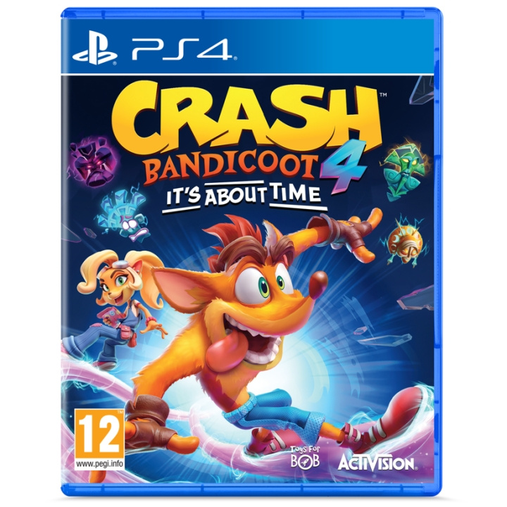 Crash Bandicoot 4: It\'s About Time (PS4) in the group HOME ELECTRONICS / Game consoles & Accessories / Sony PlayStation 4 / Games at TP E-commerce Nordic AB (C96063)