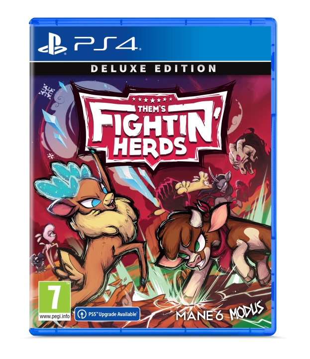 Them\'s Fightin\' Herds (Deluxe Edition) (PS4) in the group HOME ELECTRONICS / Game consoles & Accessories / Sony PlayStation 4 / Games at TP E-commerce Nordic AB (C96123)