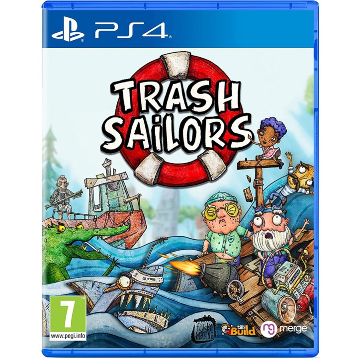 Mergegames Trash Sailors in the group HOME ELECTRONICS / Game consoles & Accessories / Sony PlayStation 4 / Games at TP E-commerce Nordic AB (C96135)