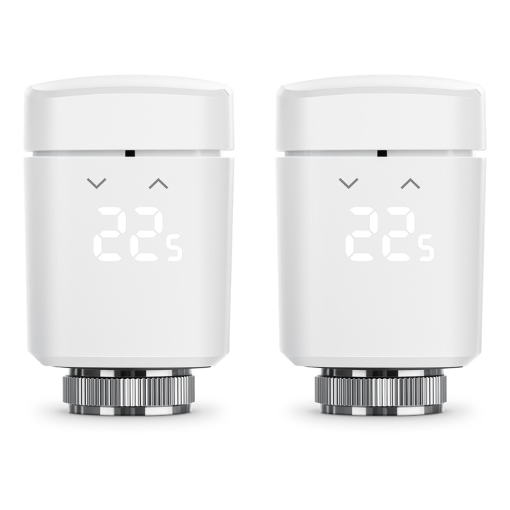 Eve Home EVE - Thermo - Smart Thermostatic Radiator Valve (2-Pack) (2020) HomeKit in the group HOME, HOUSEHOLD & GARDEN / Smart home / Smart home systems at TP E-commerce Nordic AB (C96266)