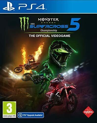 Monster Energy Supercross - The Official Videogame 5 (PS4) in the group HOME ELECTRONICS / Game consoles & Accessories / Sony PlayStation 4 / Games at TP E-commerce Nordic AB (C96274)