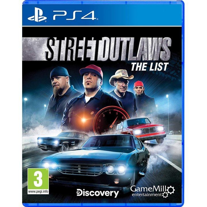 Street Outlaws: The List (PS4) in the group HOME ELECTRONICS / Game consoles & Accessories / Sony PlayStation 4 / Games at TP E-commerce Nordic AB (C96305)