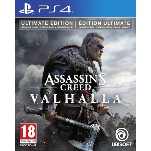 Assassins Creed Valhalla (Ultimate Edition) (PS4) in the group HOME ELECTRONICS / Game consoles & Accessories / Sony PlayStation 4 / Games at TP E-commerce Nordic AB (C96323)