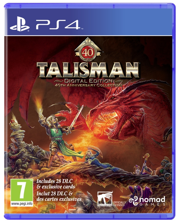 Talisman (40th Anniversary Edition Collection) (PS4) in the group HOME ELECTRONICS / Game consoles & Accessories / Sony PlayStation 4 / Games at TP E-commerce Nordic AB (C96378)