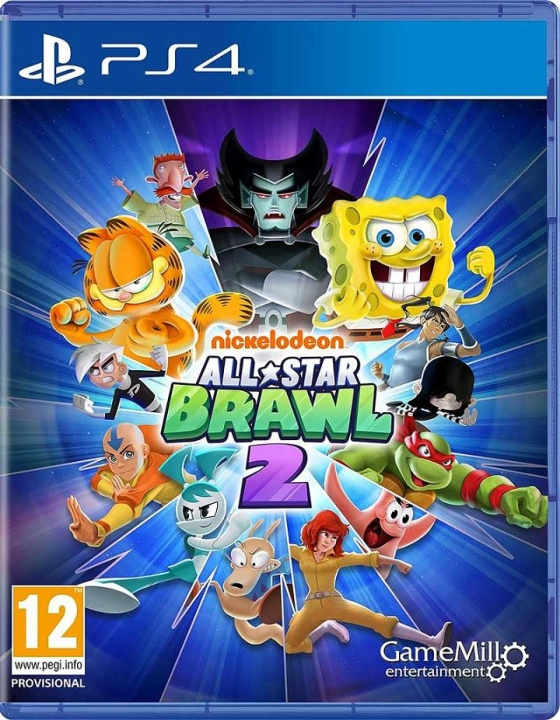 Nickelodeon All-Star Brawl 2 (PS4) in the group HOME ELECTRONICS / Game consoles & Accessories / Sony PlayStation 4 / Games at TP E-commerce Nordic AB (C96384)