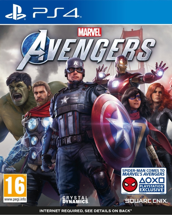 Square Enix Marvel\'s Avengers in the group HOME ELECTRONICS / Game consoles & Accessories / Sony PlayStation 4 / Games at TP E-commerce Nordic AB (C96392)