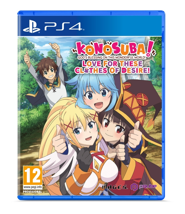 KONOSUBA: God\'s Blessing on this Wonderful World! Love For These Clothes Of Desire (PS4) in the group HOME ELECTRONICS / Game consoles & Accessories / Sony PlayStation 4 / Games at TP E-commerce Nordic AB (C96394)