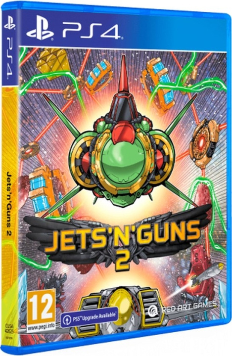 Jets\'N\'Guns 2 (PS4) in the group HOME ELECTRONICS / Game consoles & Accessories / Sony PlayStation 4 / Games at TP E-commerce Nordic AB (C96405)